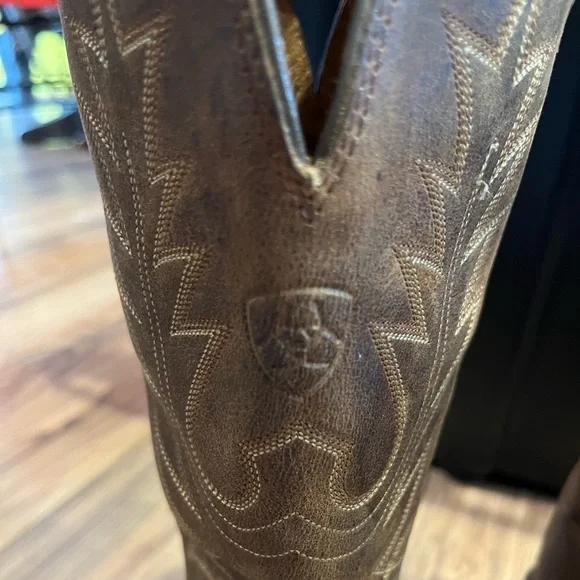 Ariat Brown Heeled Boots - Picture 3 of 8